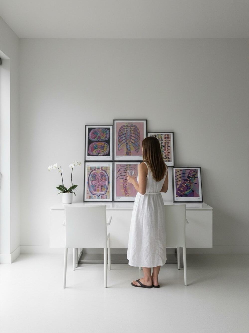 VTG Donna Krin Korkes The Fine Art of Healing Series Medical Arts Prints Lot 5